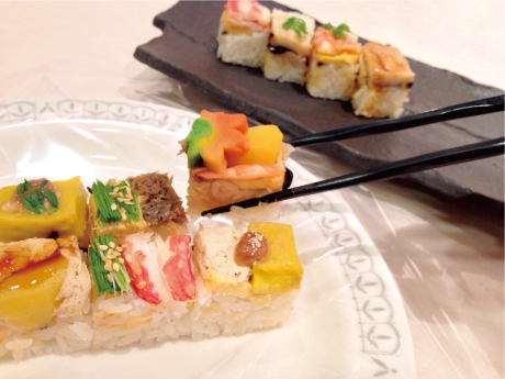 5.食材の持つ食感をお楽しみください